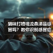 猫咪打喷嚏流鼻涕是感冒吗？教你识别感冒症状（图3）