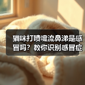 猫咪打喷嚏流鼻涕是感冒吗？教你识别感冒症状（图2）