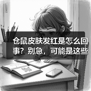 仓鼠皮肤发红是怎么回事？别急，可能是这些原因！（图2）