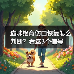 猫咪绝育伤口恢复怎么判断？看这3个信号（图1）