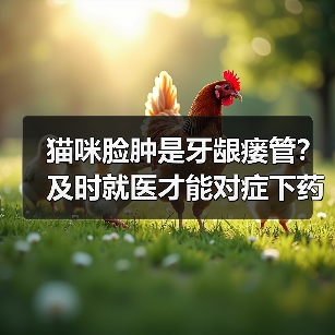 猫咪脸肿是牙龈瘘管？及时就医才能对症下药！（图1）