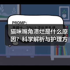 猫咪嘴角溃烂是什么原因？科学解析与护理方法（图2）