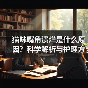 猫咪嘴角溃烂是什么原因？科学解析与护理方法（图3）
