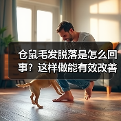 仓鼠毛发脱落是怎么回事？这样做能有效改善（图4）