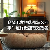 仓鼠毛发脱落是怎么回事？这样做能有效改善（图2）