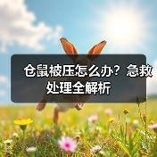 仓鼠被压怎么办？急救处理全解析（图1）