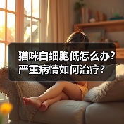 猫咪白细胞低怎么办？严重病情如何治疗？（图2）
