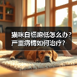 猫咪白细胞低怎么办？严重病情如何治疗？（图3）