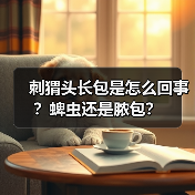 刺猬头长包是怎么回事？蜱虫还是脓包？（图3）