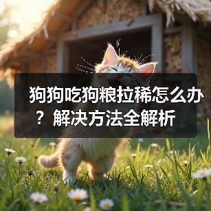 狗狗吃狗粮拉稀怎么办？解决方法全解析（图4）