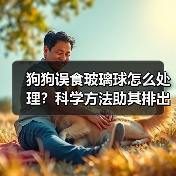 狗狗误食玻璃球怎么处理？科学方法助其排出（图1）