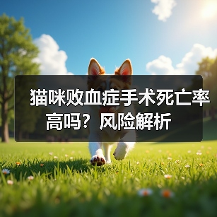 猫咪败血症手术死亡率高吗？风险解析（图1）