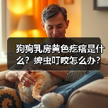 狗狗乳房黄色疙瘩是什么？蜱虫叮咬怎么办？（图3）