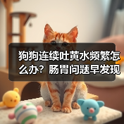 狗狗连续吐黄水频繁怎么办？肠胃问题早发现（图3）