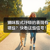 猫咪腹式呼吸的表现有哪些？快看这些信号！（图1）