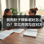 狗狗肚子鼓胀呕吐怎么办？常见原因与应对方法（图3）