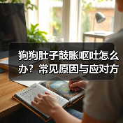 狗狗肚子鼓胀呕吐怎么办？常见原因与应对方法（图2）