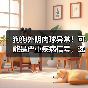狗狗外阴肉球异常！可能是严重疾病信号，速看！（图1）