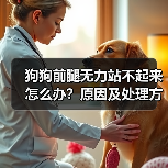 狗狗前腿无力站不起来怎么办？原因及处理方法解析（图2）