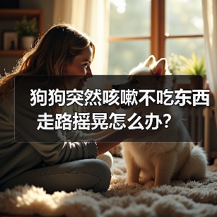狗狗突然咳嗽不吃东西走路摇晃怎么办？（图2）