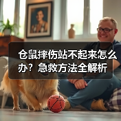 仓鼠摔伤站不起来怎么办？急救方法全解析（图1）