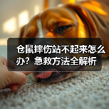 仓鼠摔伤站不起来怎么办？急救方法全解析（图4）