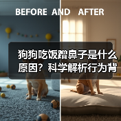 狗狗吃饭蹭鼻子是什么原因？科学解析行为背后的真相（图2）