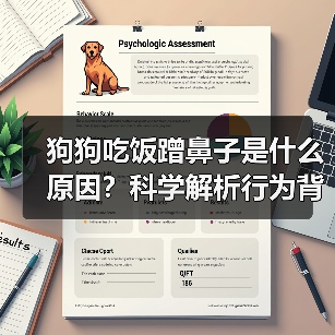 狗狗吃饭蹭鼻子是什么原因？科学解析行为背后的真相（图1）
