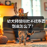 幼犬持续呕吐不吃东西到底怎么了？（图1）
