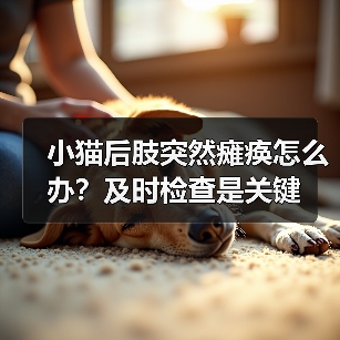小猫后肢突然瘫痪怎么办？及时检查是关键（图1）
