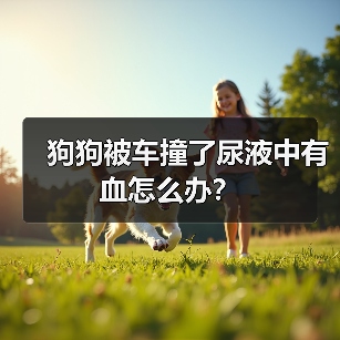 狗狗被车撞了尿液中有血怎么办？（图4）