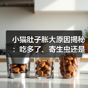 小猫肚子胀大原因揭秘：吃多了、寄生虫还是严重疾病？（图3）