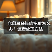 仓鼠耳朵长肉疙瘩怎么办？速看处理方法（图3）