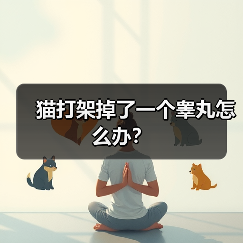 猫打架掉了一个睾丸怎么办？（图4）