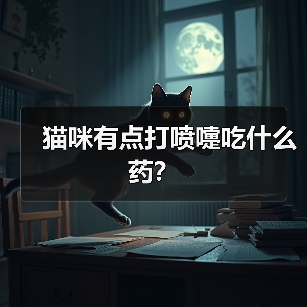猫咪有点打喷嚏吃什么药？（图2）