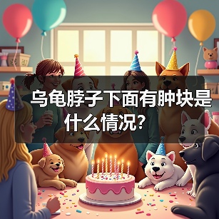 乌龟脖子下面有肿块是什么情况？（图1）