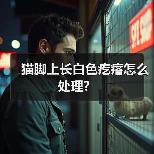 猫脚上长白色疙瘩怎么处理？（图3）