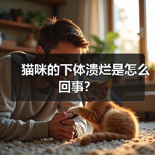 猫咪的下体溃烂是怎么回事？（图1）