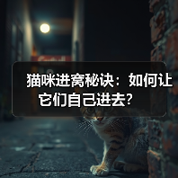 猫咪进窝秘诀：如何让它们自己进去？（图4）