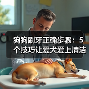 狗狗刷牙正确步骤：5个技巧让爱犬爱上清洁牙齿（图3）