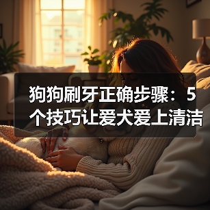 狗狗刷牙正确步骤：5个技巧让爱犬爱上清洁牙齿（图2）