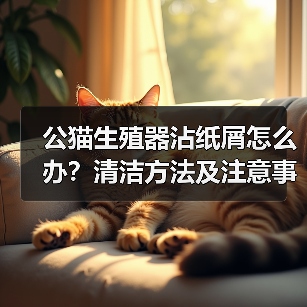 公猫生殖器沾纸屑怎么办？清洁方法及注意事项（图3）