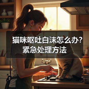 猫咪呕吐白沫怎么办？紧急处理方法（图2）