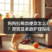 狗狗拉稀血便急怎么办？原因及家庭护理指南（图2）