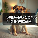 鸟类被老鼠咬伤怎么办？清洁消毒防感染（图1）
