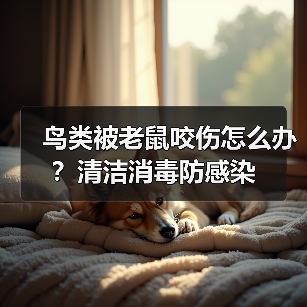 鸟类被老鼠咬伤怎么办？清洁消毒防感染（图2）