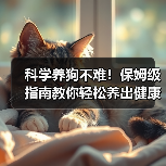 科学养狗不难！保姆级指南教你轻松养出健康快乐狗狗（图1）