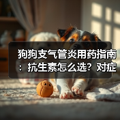 狗狗支气管炎用药指南：抗生素怎么选？对症治疗全知道（图4）