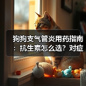 狗狗支气管炎用药指南：抗生素怎么选？对症治疗全知道（图2）