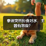 泰迪突然拒食吐水，主因有哪些？（图1）